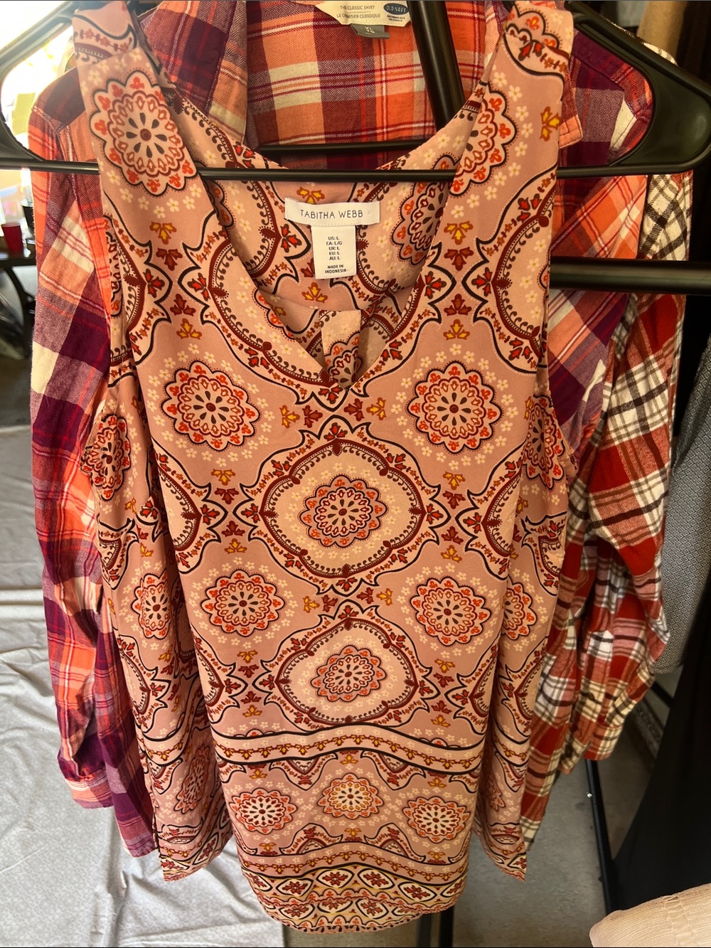 Vintage Tabitha Webb Pink Tank